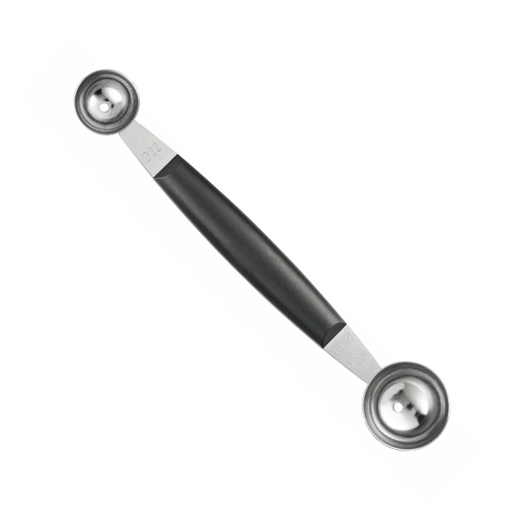 Melon baller, dia. 2.2 cm & 3 cm, black (60306)