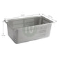 Gastronorm container stainless steel 1/1 - GN S/S 1/1 (53 x 32.5 cm)