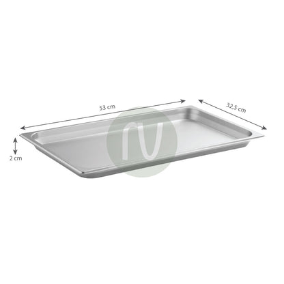 Gastronorm container stainless steel 1/1 - GN S/S 1/1 (53 x 32.5 cm)