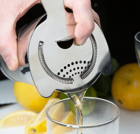 Luxury cocktail strainer stainless steel S/S 15 cm (72168)