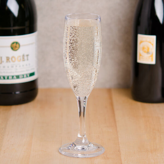 Polycarbonate PC champagne glass 180 ml (72913)