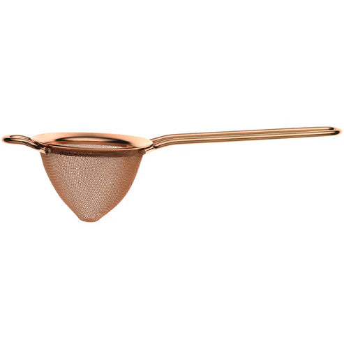 Conical mesh strainer