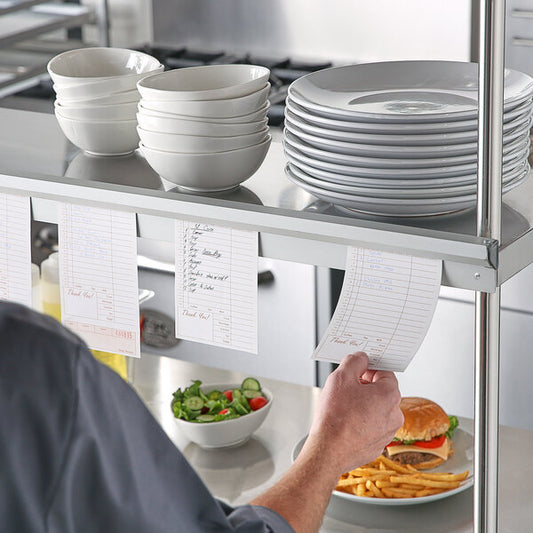 Wall mounted ticket holder stainless steel S/S