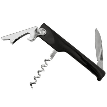 Wine opener stainless steel S/S with hole , 12.5 cm (72174)