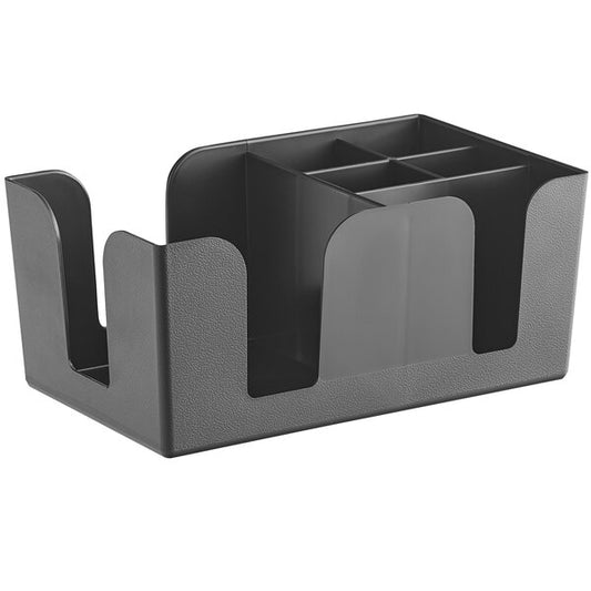 Plastic black bar caddy organizer (61193)