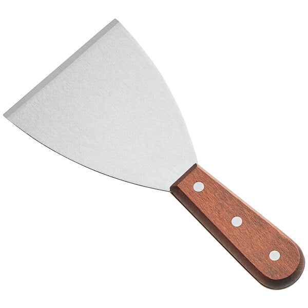 Grill scraper, 15 cm, wood handle (70442)