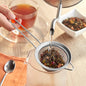 Mesh strainer stainless steel with handle