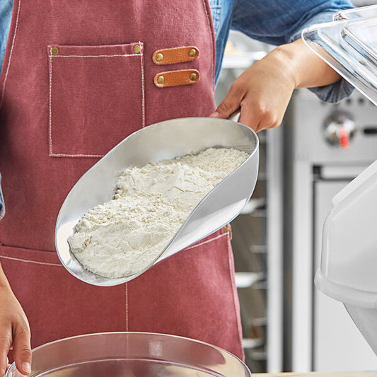 Flour scoop aluminum