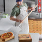 Pizza peel aluminum with wood handle