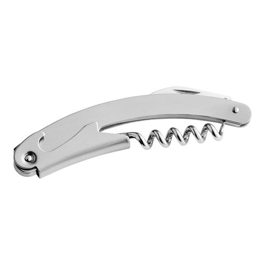 Wine opener stainless steel S/S curved , 11 cm (72173)