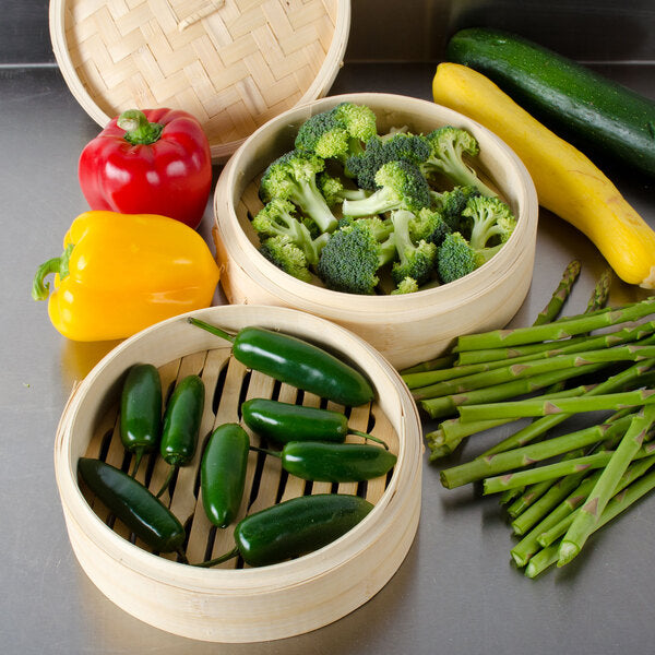 Bamboo steamer set, Dumpling basket, Bao