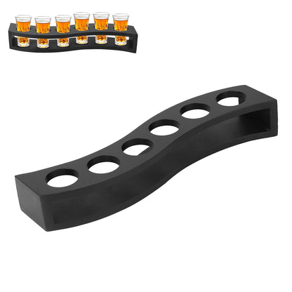 Shot holder wood 6 comp