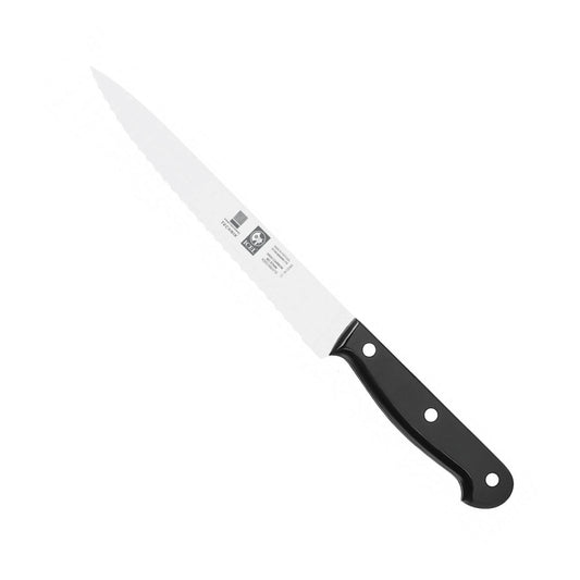 Carving knife, wavy edge