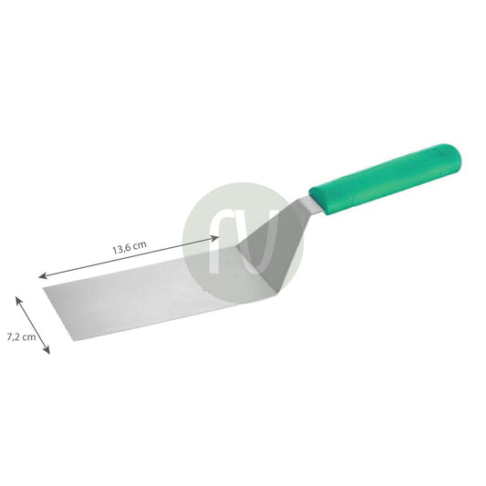 Turner with handle, square ended, 13.6 x 7.2 cm
