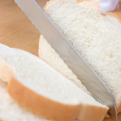 Bread knife, 25 cm black (68652)