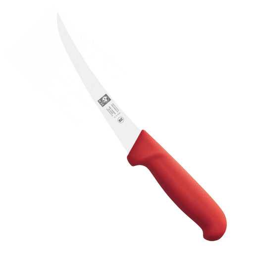 Boning knife, curved, stiff blade 15 cm