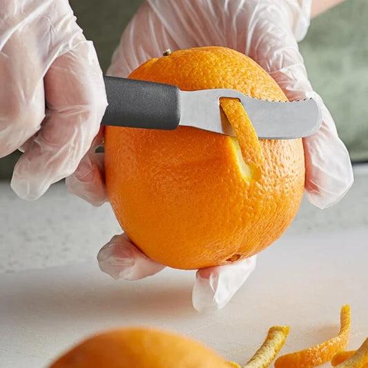 Orange peeler, 7 cm black (70680)