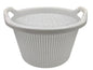 Plastic round strainer deep 43 cm (71237)