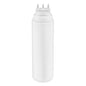 Clear squeeze bottle