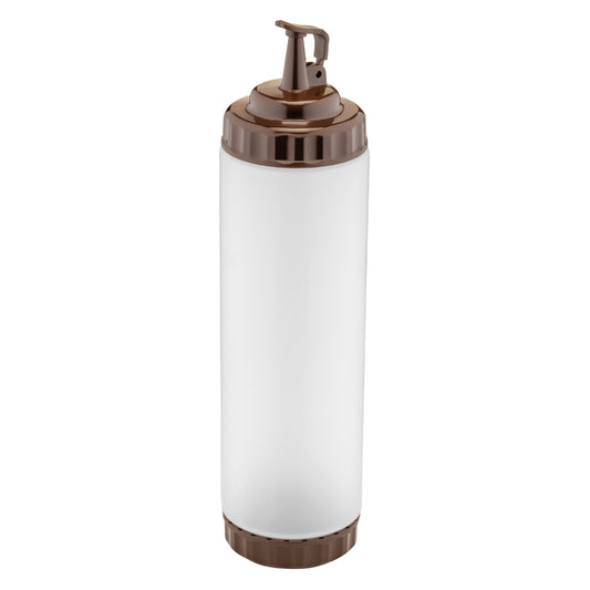 Clear squeeze bottle