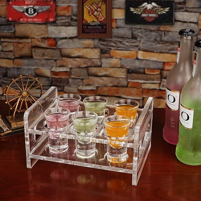 Acrylic shot holder