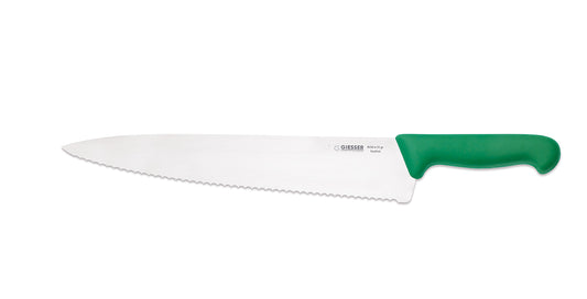 Chef's knife wavy edge 20 cm green (65477)