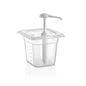Mayonnaise dispenser plastic - white 2000 ml (72939)