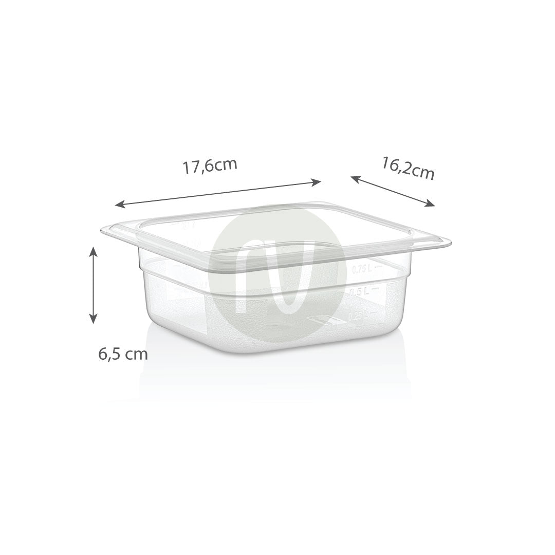 Gastronorm container polypropylene - GN PP 1/6