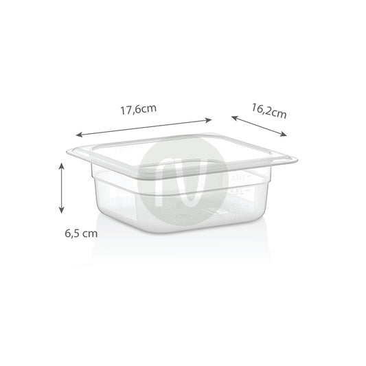 Gastronorm container polypropylene - GN PP 1/6