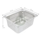 Gastronorm container stainless steel 1/2 - GN S/S 1/2 (32.5 x 26.5 cm)