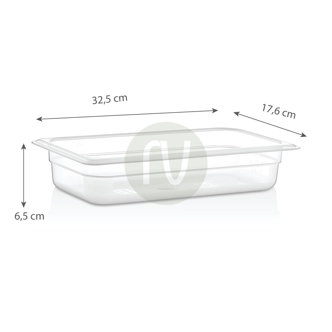 Gastronorm container polypropylene - GN PP 1/3