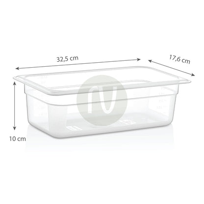 Gastronorm container polypropylene - GN PP 1/3