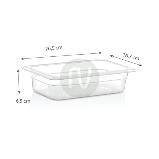Gastronorm container polypropylene - GN PP 1/4