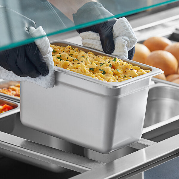 Gastronorm container stainless steel - GN S/S 1/4 (26.5 x 16.3 cm)