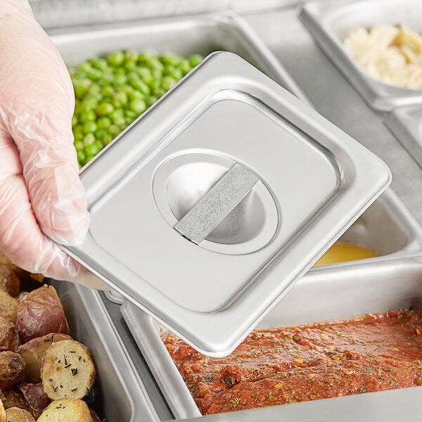 Gastronorm container stainless steel - GN S/S 1/9 (17.6 x 10.8 cm)