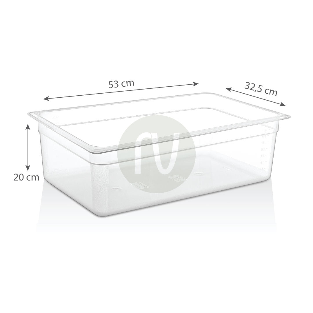 Gastronorm container polypropylene - GN PP 1/1