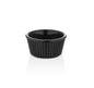 Ramekin polycarbonate, round corrugated ramekin