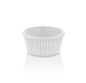Ramekin polycarbonate, round corrugated ramekin