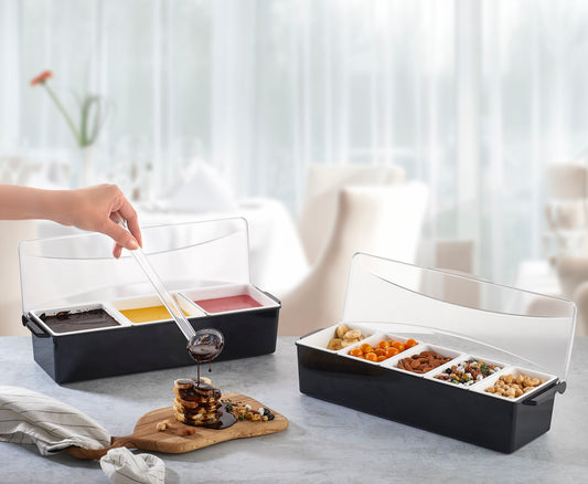Condiment holder 3 / 4 / 5 / 6 compartments