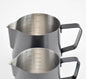 Milk pot stainless steel S/S graduated