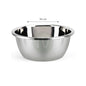 Mixing bowl stainless steel, Large