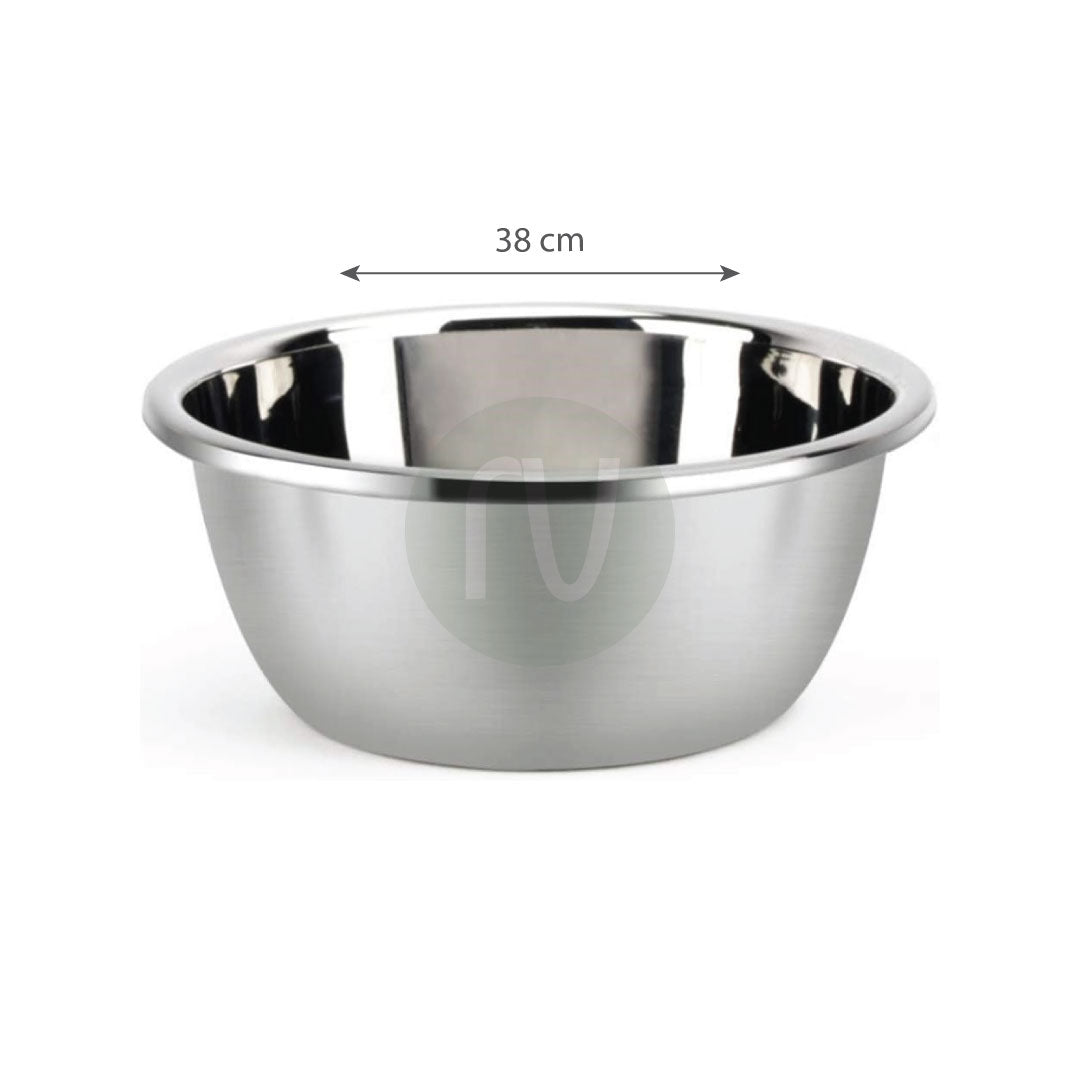 Mixing bowl stainless steel, Large