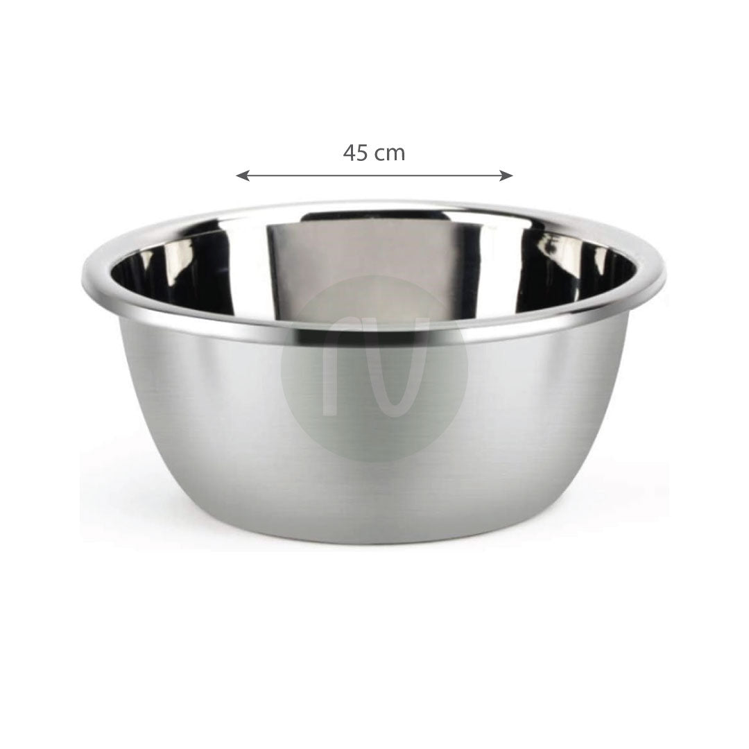 Mixing bowl stainless steel, Large