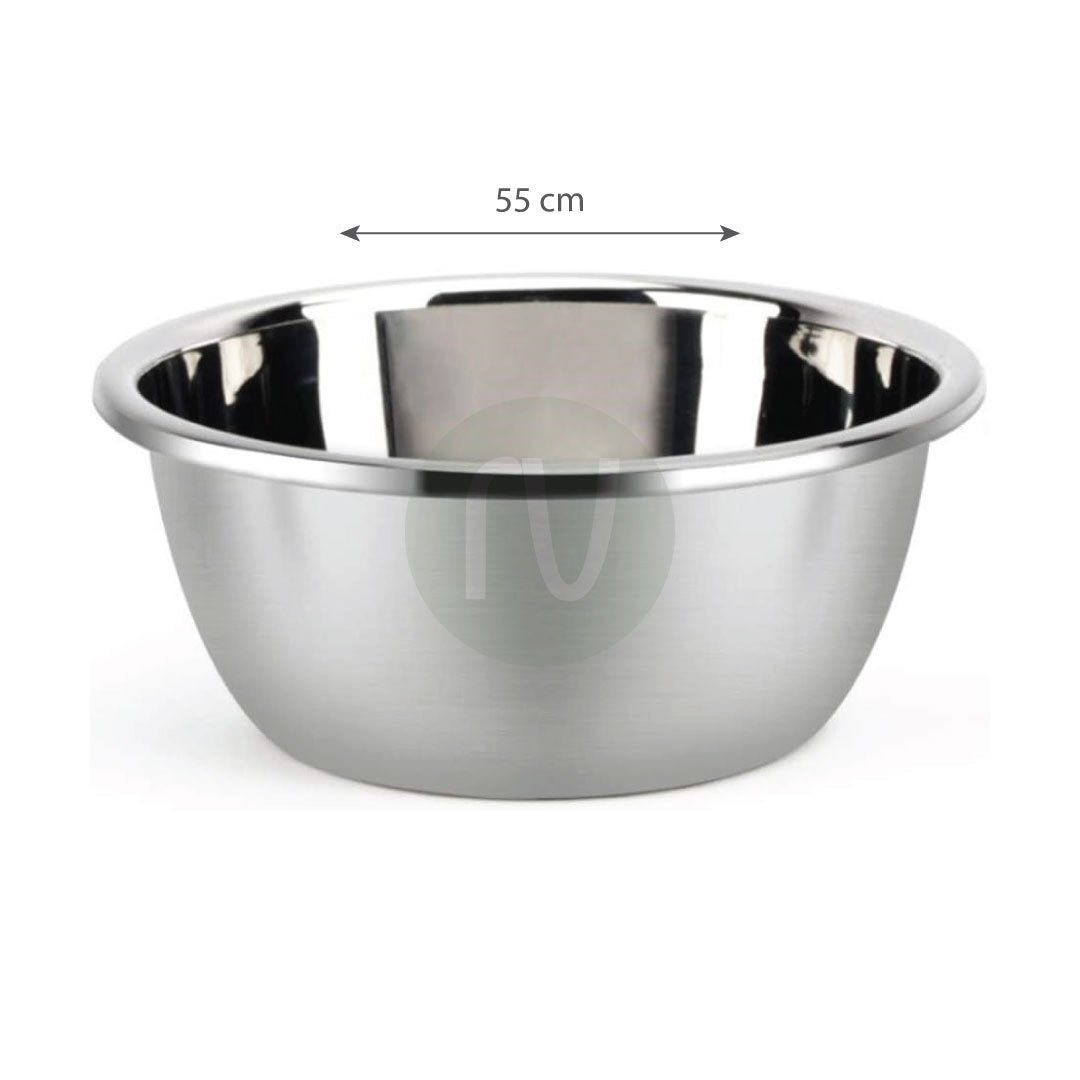 Mixing bowl stainless steel, Large