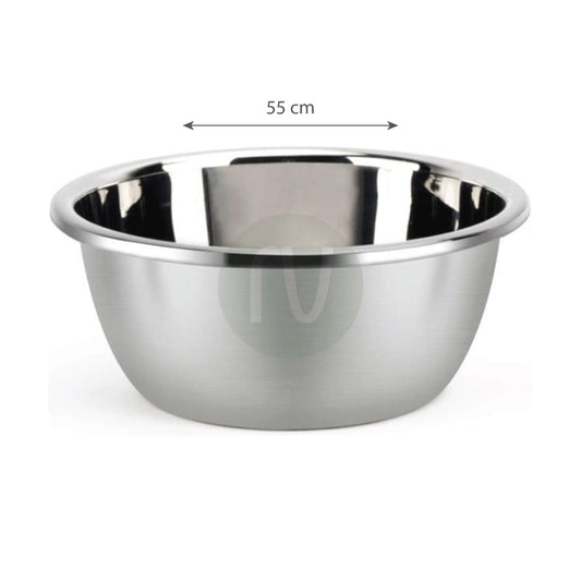 Mixing bowl stainless steel, Large