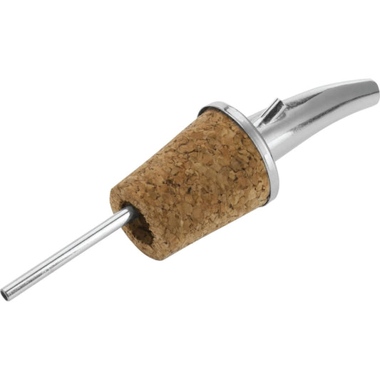 Pourer stainless steel S/S and cork (66604)
