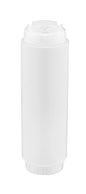 Clear squeeze bottle