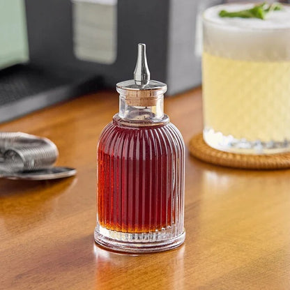 BIRDCAGE DASH BOTTLE 100 ML WITH STAINLESS STEEL S/S TOP (69354)