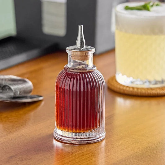 BIRDCAGE DASH BOTTLE 100 ML WITH STAINLESS STEEL S/S TOP (69354)