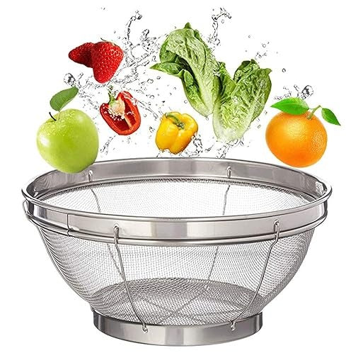 Colander mesh strainer stainless steel